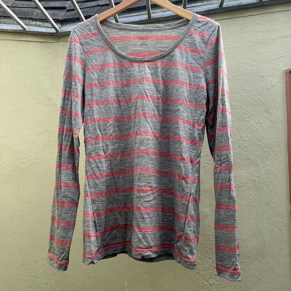 Icebreaker 100% merino wool LS shirt (M)